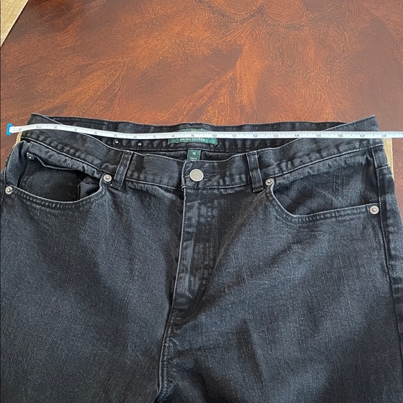 Lauren Ralph Lauren Jean co black denim jeans size 16 - Picture 8 of 8